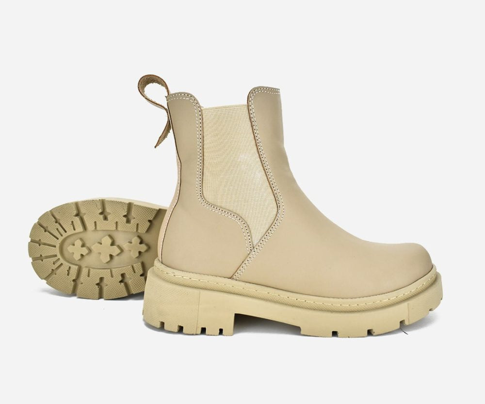 Bottines Chelsea Femme à Semelle Épaisse – op236