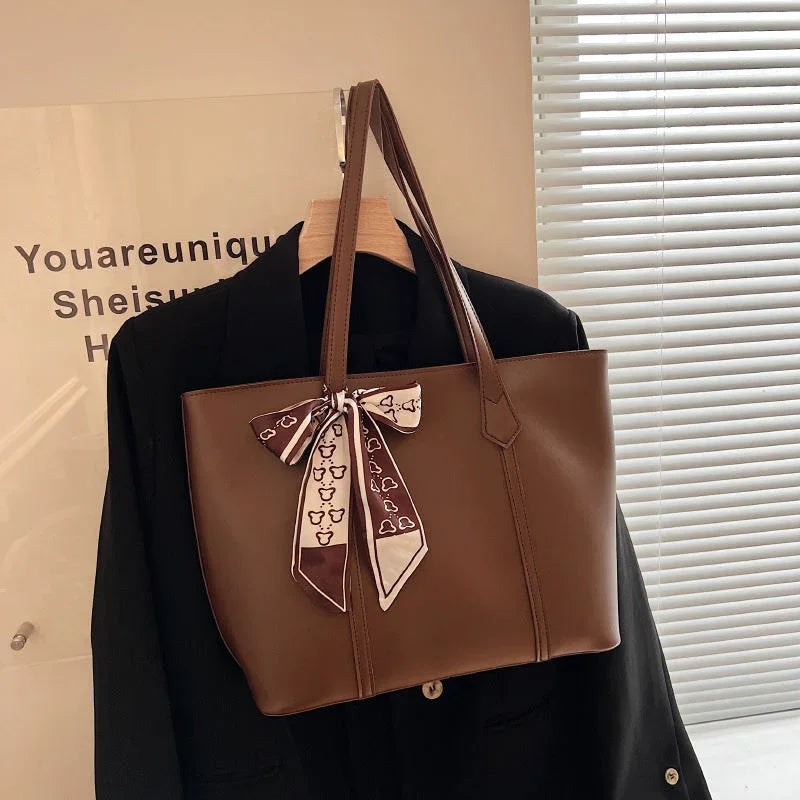 Sac à Main Femme Été – Sac à Bandoulière Noir, Sac Tote Grande Capacité, Sac Commuter Tendance - Justyol