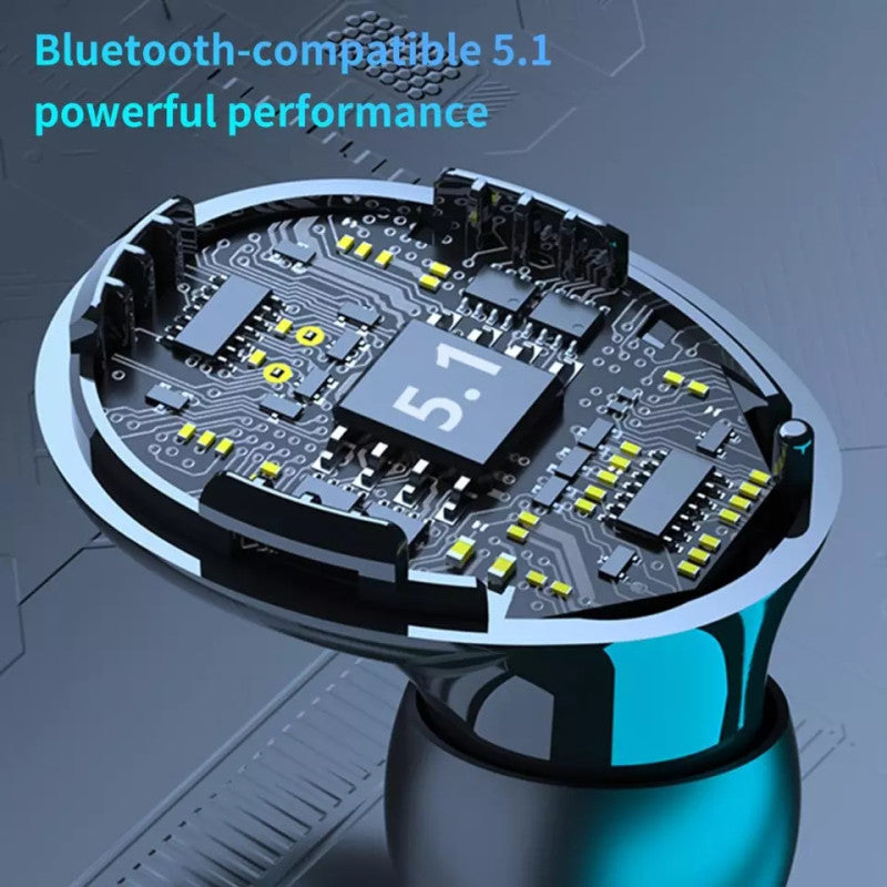 Écouteurs Bluetooth TWS HiFi avec Boîtier de Charge et Écran LED