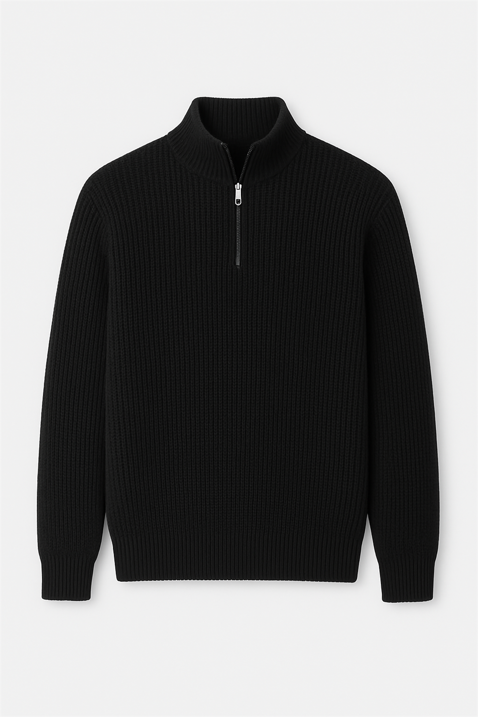 Pull Homme Nolan Maille Selanik Demi-Zip Oversize