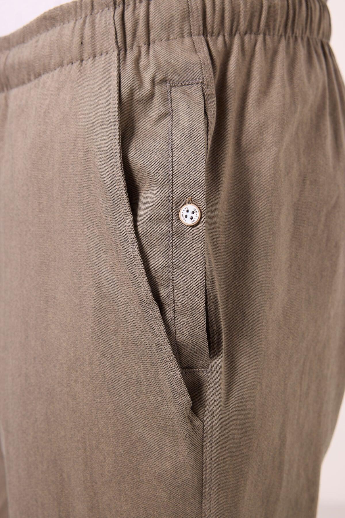 pantalon chino homme léger extensible coupe standard- 82178 - Justyol