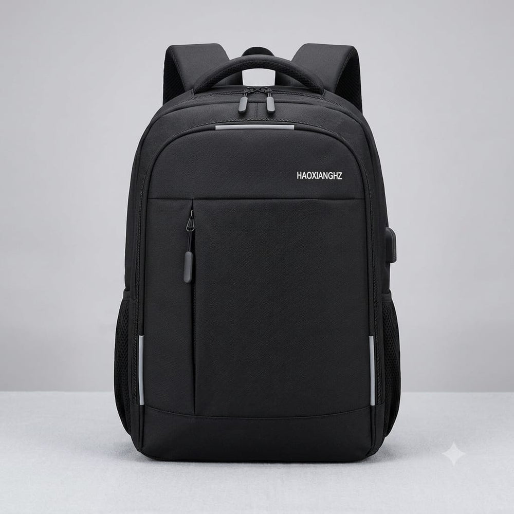 Sac à dos d'affaires USB multifonctionnel - Cartable d'ordinateur, business loisirs, voyage, cartable étudiant avec port USB-44CM/31CM
