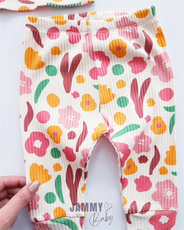 Çiçek Temalı Kaşkorse 2'li Takım - Justyol