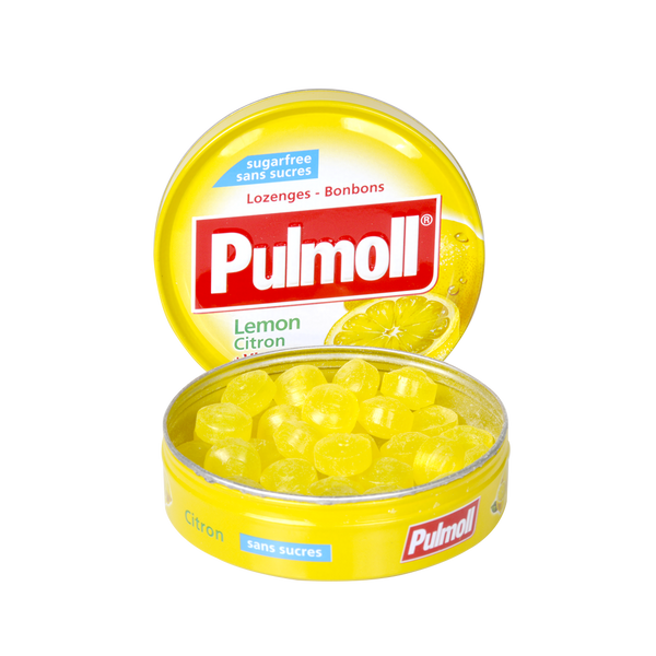 PULMOLL PASTILLES CITRON VITAMINE C SANS SUCRE 45 GR