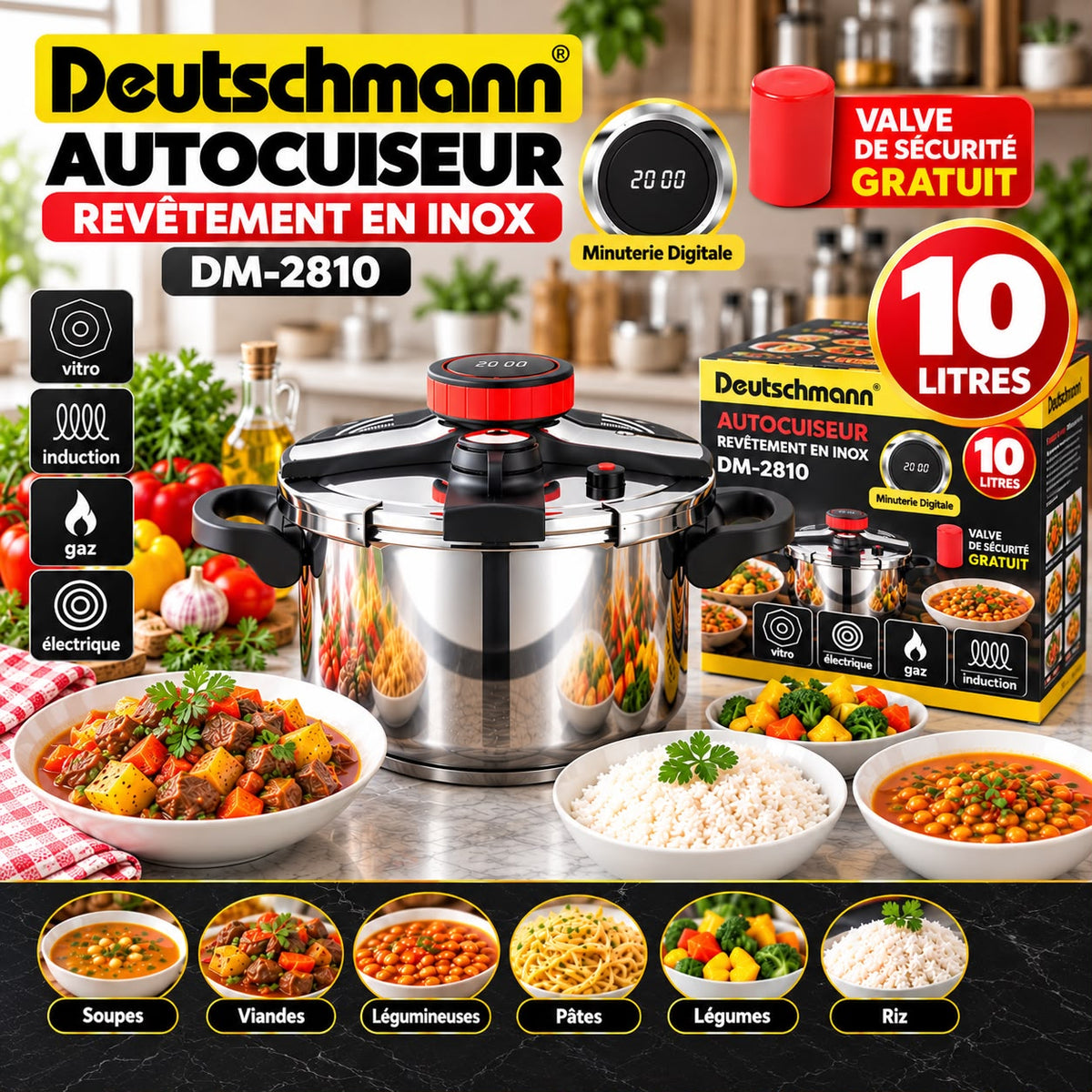 COCOTE DEUTCHMAN CLAMP 10L DM 2810