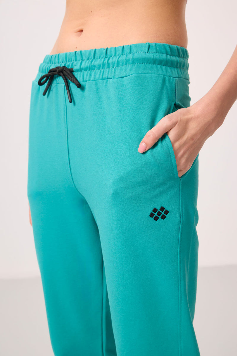Ensemble Femme Tunique et Jogging à Col Montant