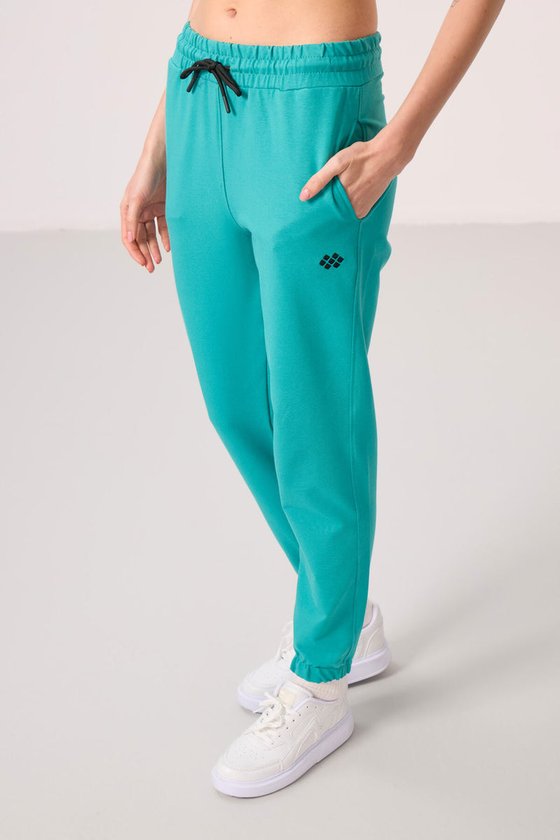 Ensemble Femme Tunique et Jogging à Col Montant