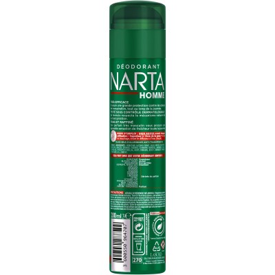 NARTA ATOMISEUR HOMME CLASSIQUE 200ML