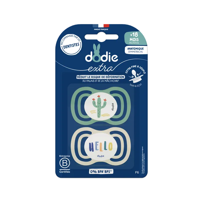 DODIE SUC +18 mois DUO EXTRA FINE VERT F6 2402