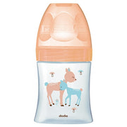 DODIE BIB SENS+ VERRE 150ML BEIGE BICHE 0-6 M TET PLATE D1 2601