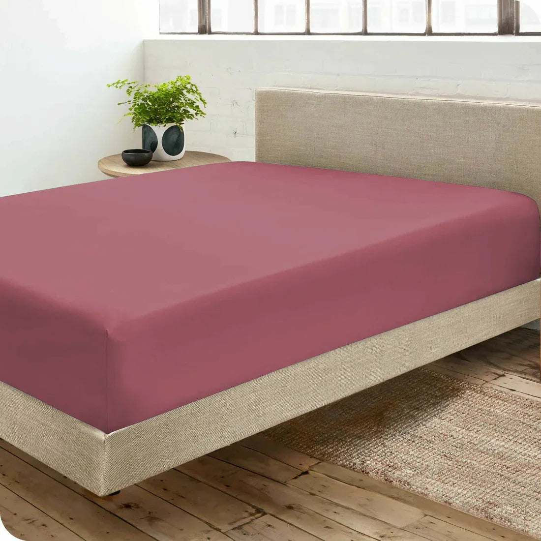 Drap housse Percale 100 % coton Premium - Justyol