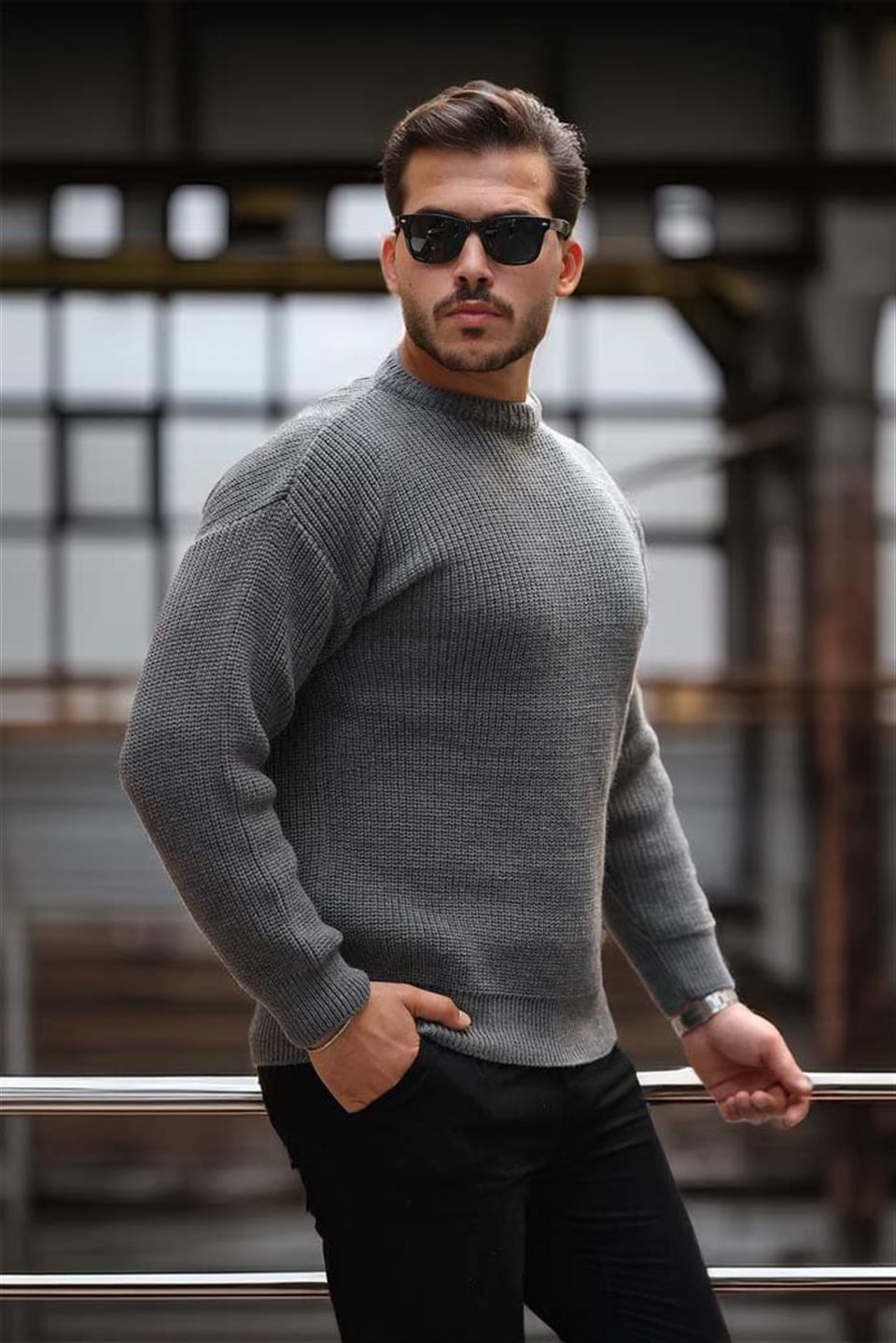 Pull Homme Pilar Maille Selanik Oversize