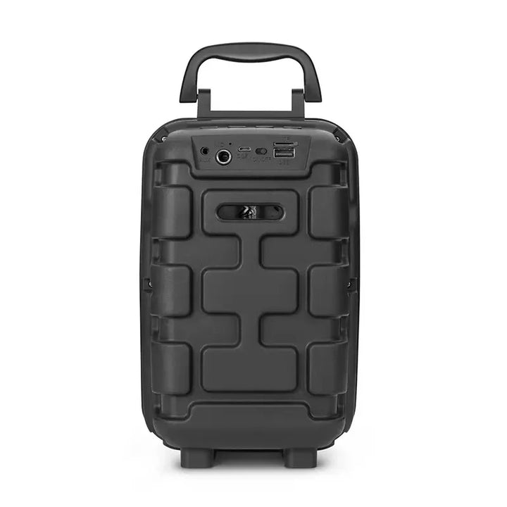 Enceinte Bluetooth Portable avec Microphone – Haut-Parleur Karaoké Stéréo Haute Qualité