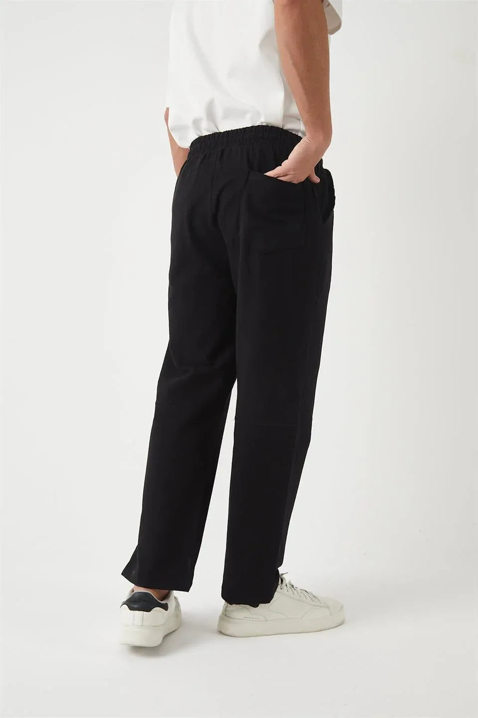 pantalon baggy homme coton léger respirant - Justyol