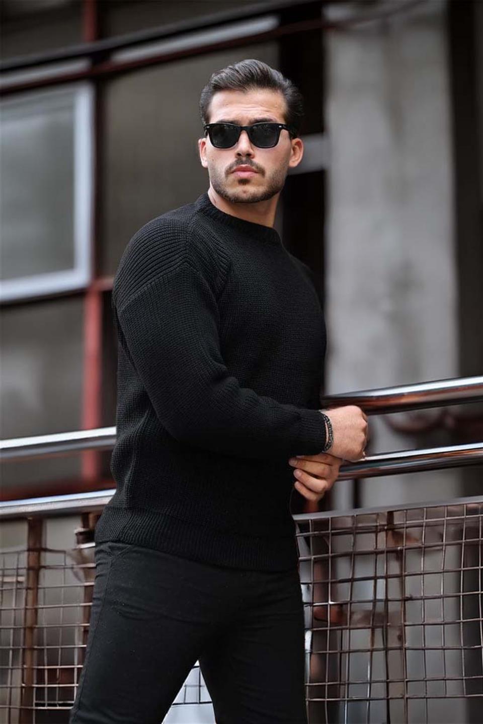 Pull Homme Pilar Maille Selanik Oversize