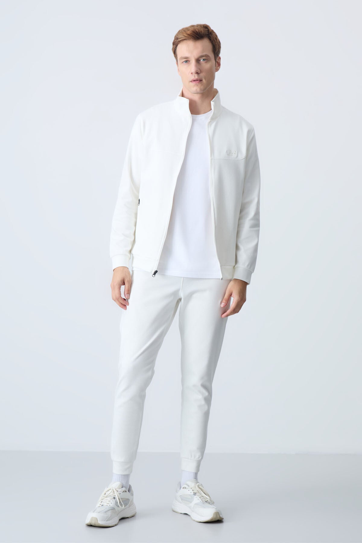 hugo gri melanj - siyah jogger erkek eşofman takim - 85198 - Justyol