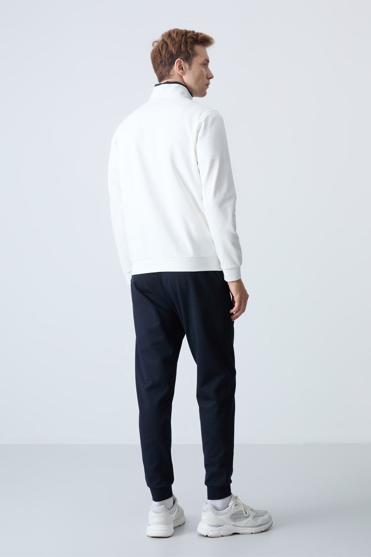 hugo gri melanj - siyah jogger erkek eşofman takim - 85198 - Justyol