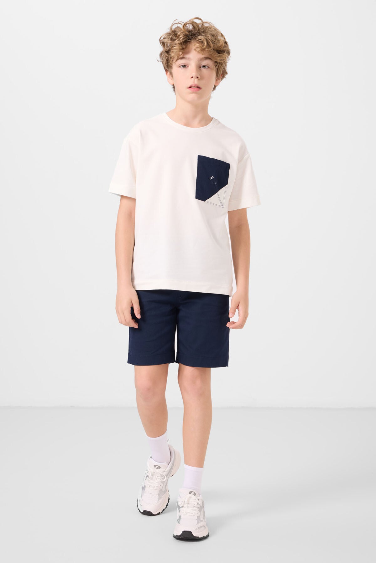 Ensemble Garçon Oversize 2 Pièces – T-shirt & Short - 11278