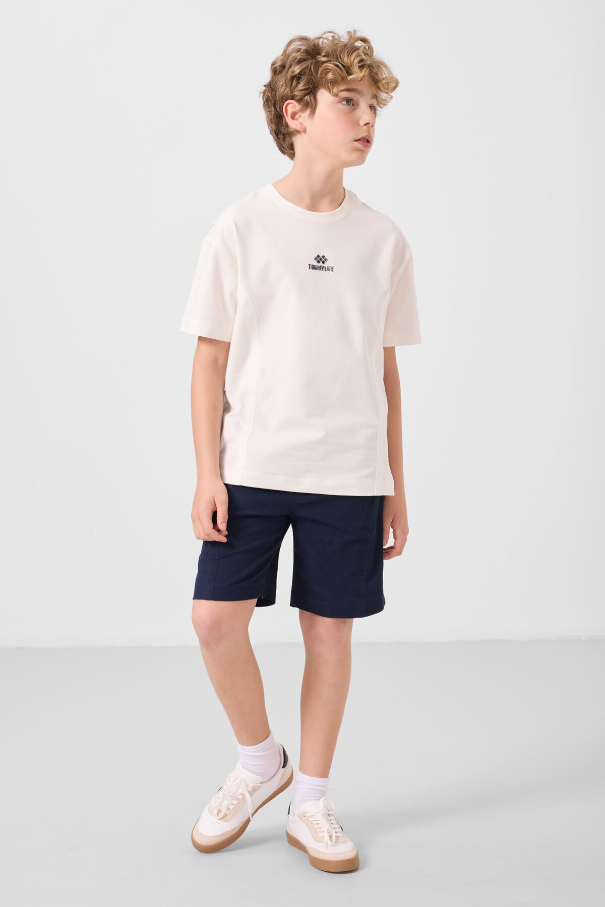 Ensemble Garçon Oversize 2 Pièces – T-shirt & Short - 11276