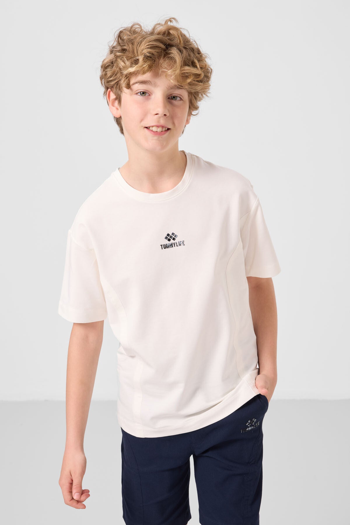 Ensemble Garçon Oversize 2 Pièces – T-shirt & Short - 11276