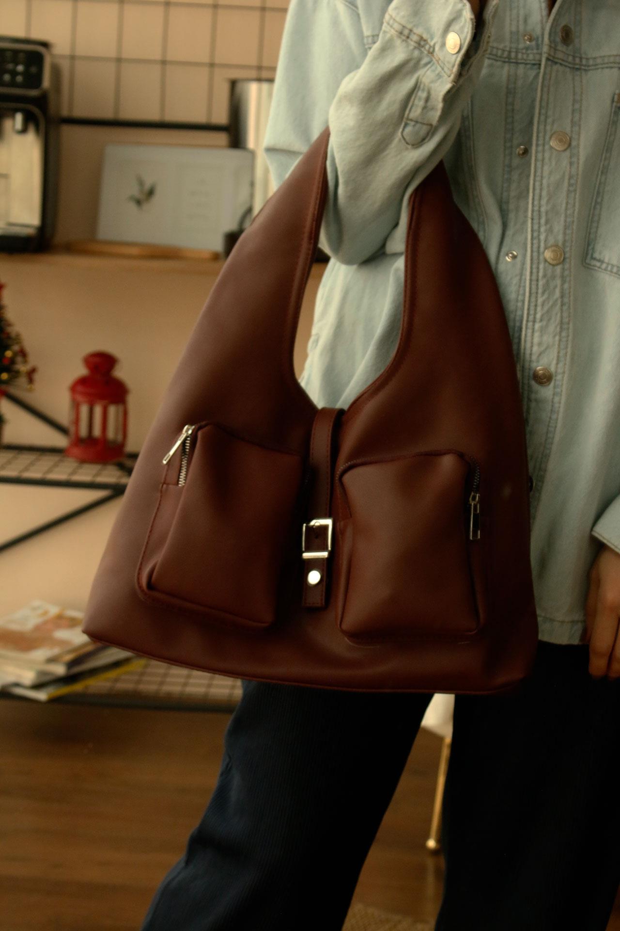 <tc>Elena Sac à épaule femme bordeaux</tc>