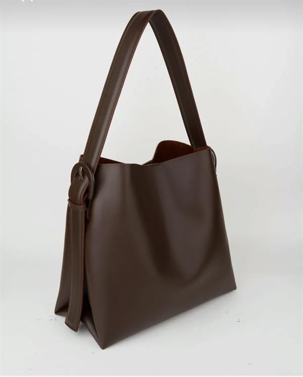 <tc>Sac à bandoulière Ella couleur marron foncé</tc>