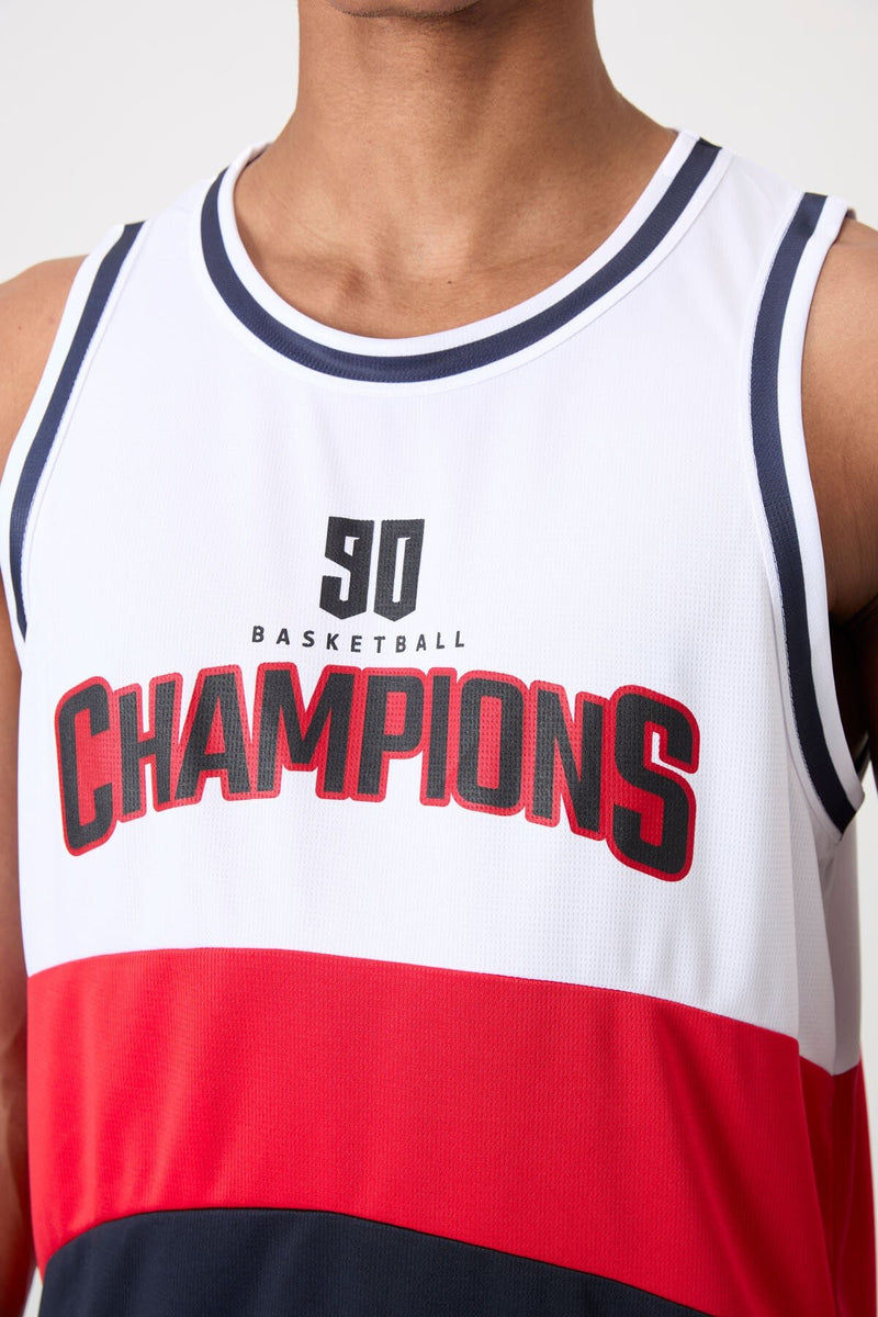 Athlète de basketball pour homme en polyester respirant et flexible