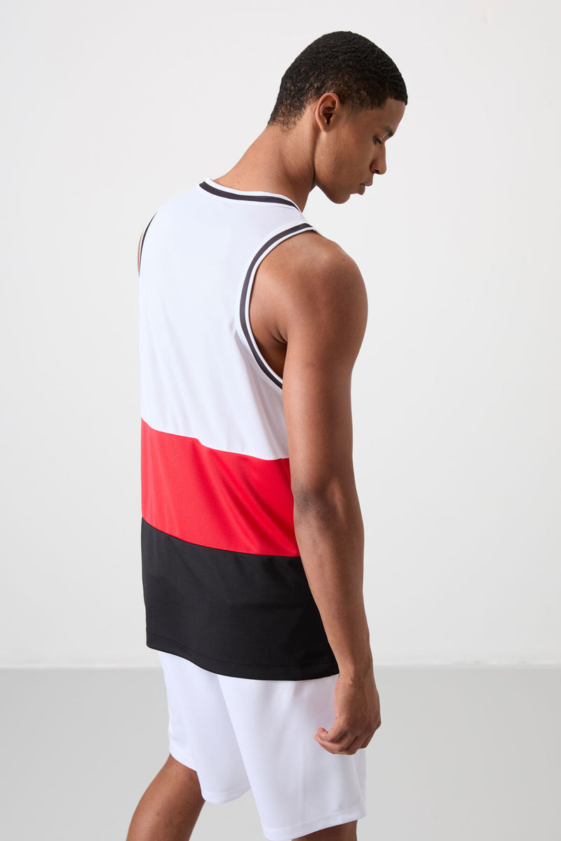 Athlète de basketball pour homme en polyester respirant et flexible