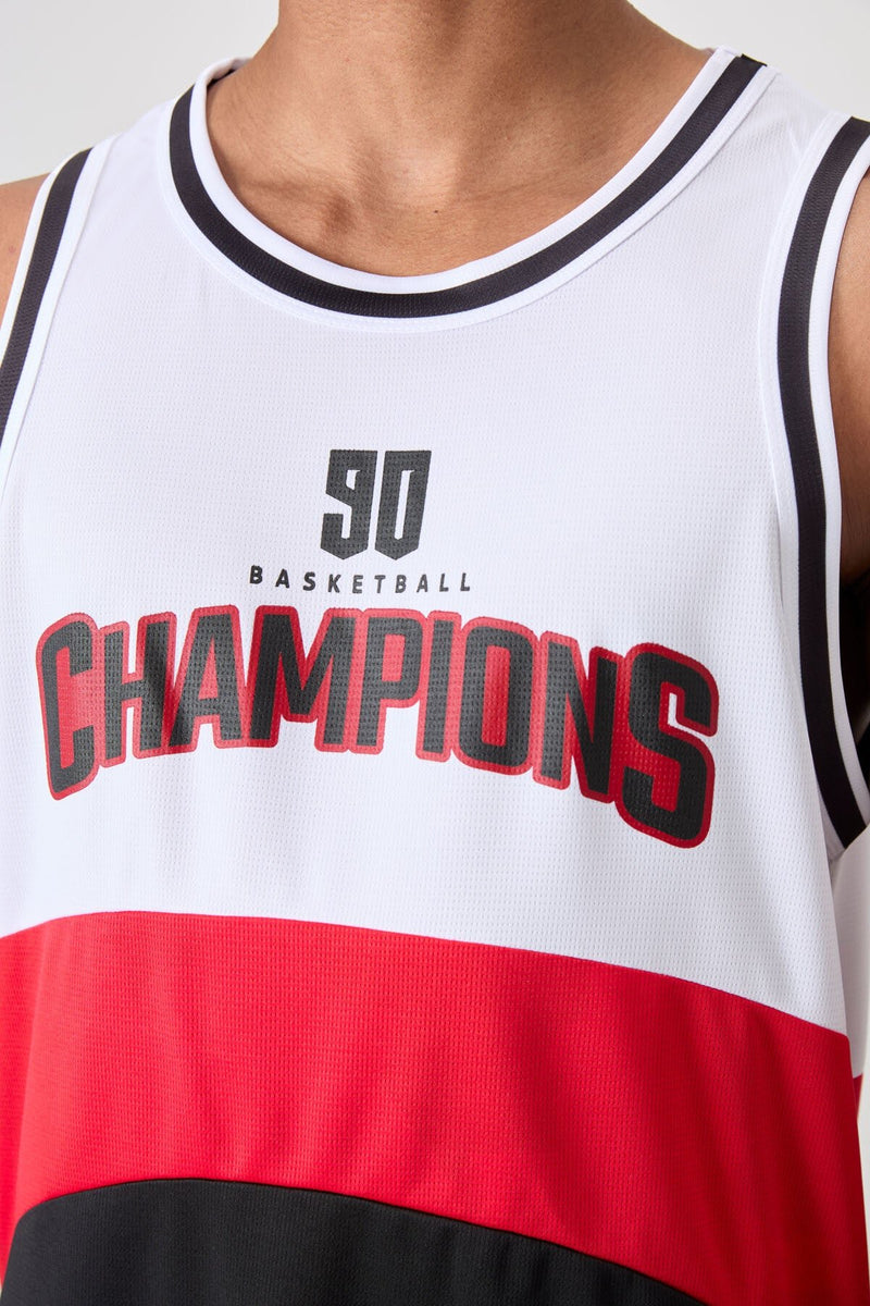 Athlète de basketball pour homme en polyester respirant et flexible