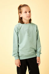 <tc>Sweatshirt pour garçon avec détail imprimé de football</tc>