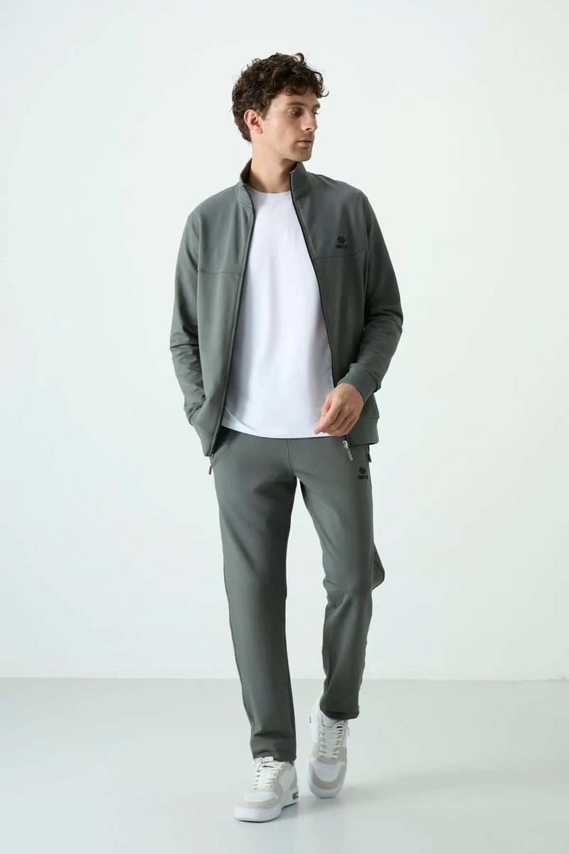 Ensemble de Survêtement Homme Col Montant Zippé – Coupe Confort - 85072