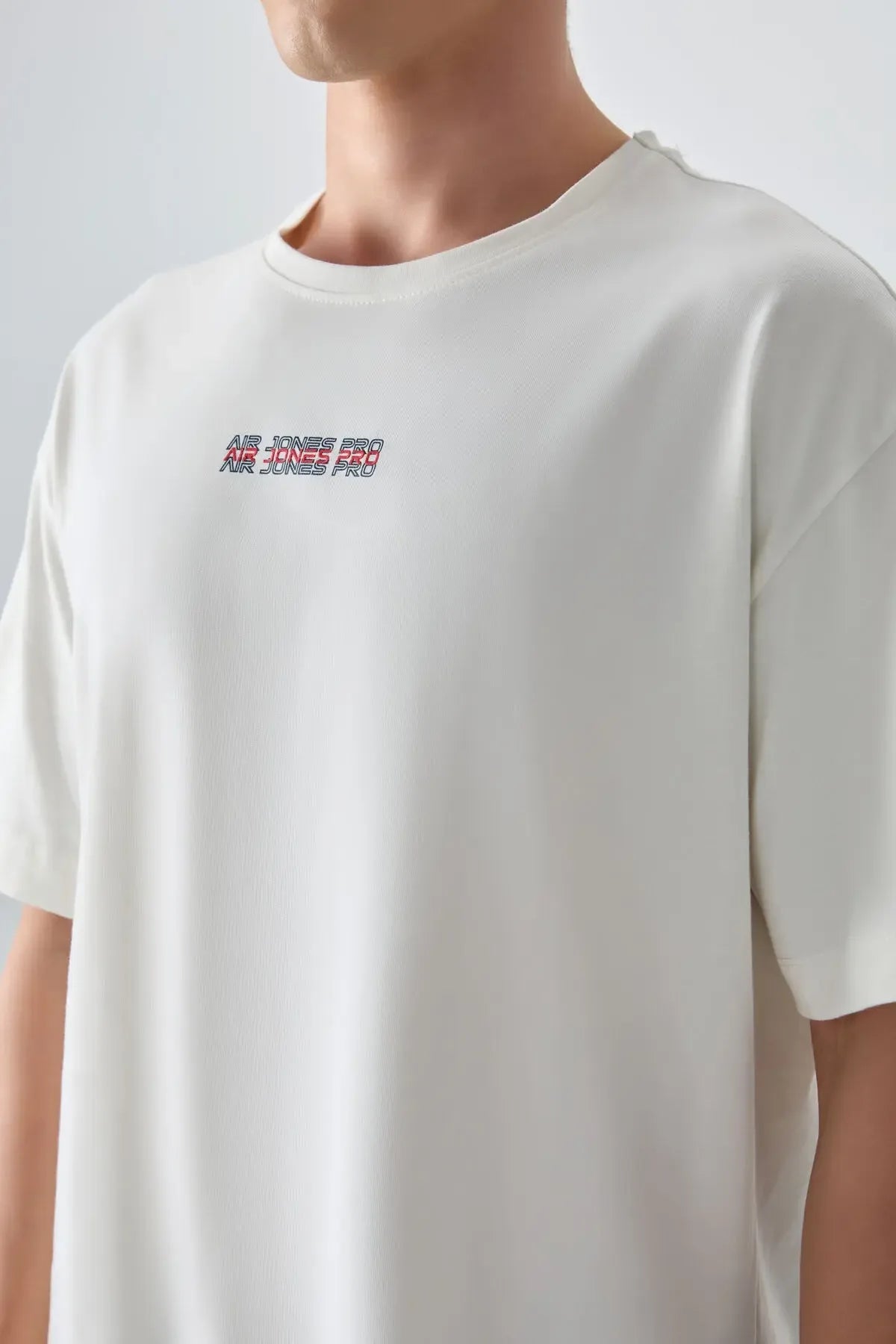 t‑shirt oversize homme coton épais imprimé- 88354 - Justyol