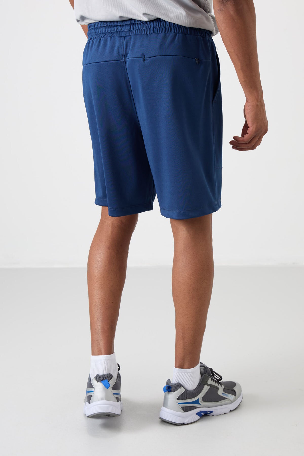 polyester kalin yumuşak comfort fit erkek şort - 81272 - Justyol