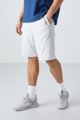 <tc>Short pour homme en coton, épais et à texture douce, coupe confort avec impression - 81263</tc>