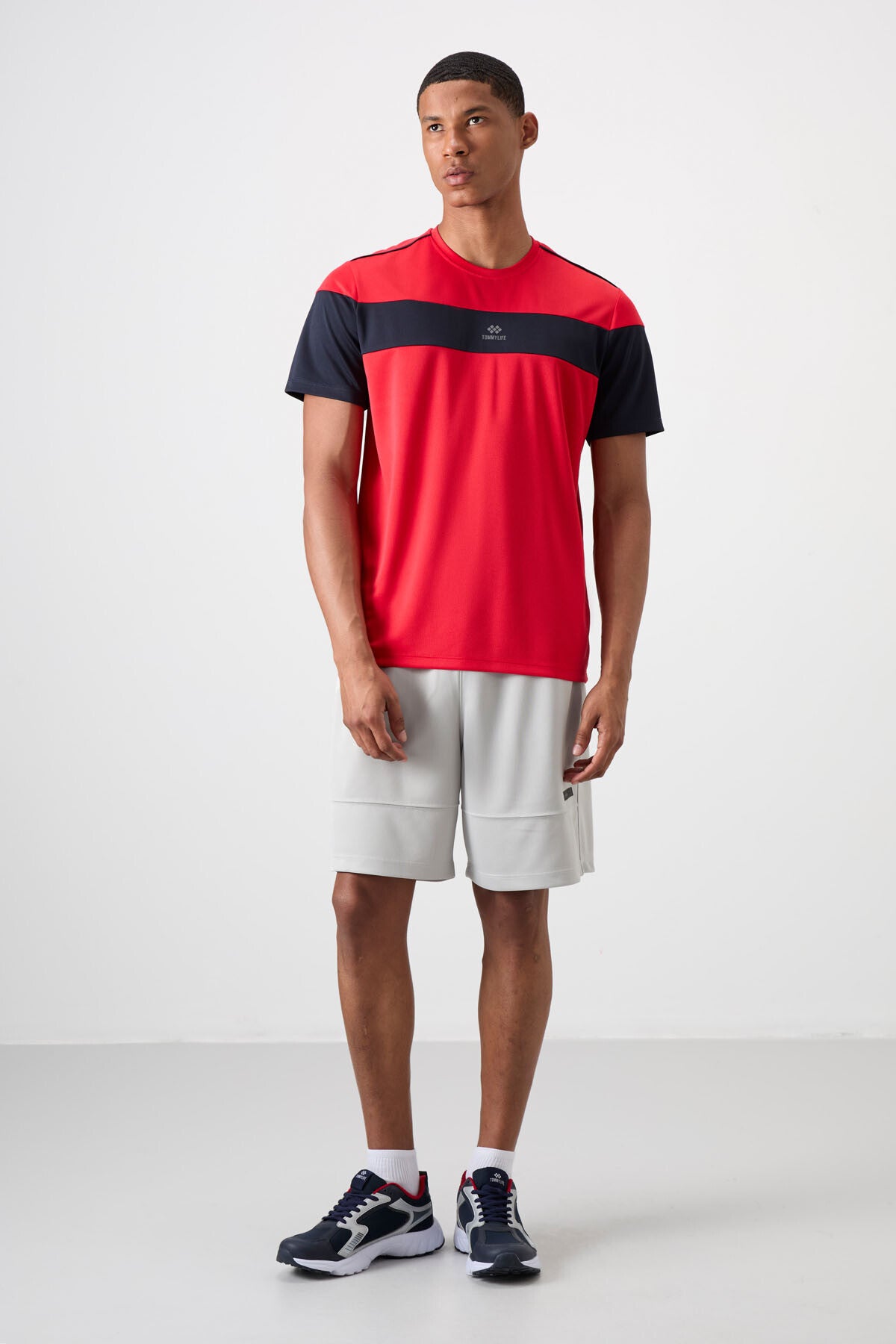 polyester kalin yumuşak comfort fit erkek şort - 81272 - Justyol