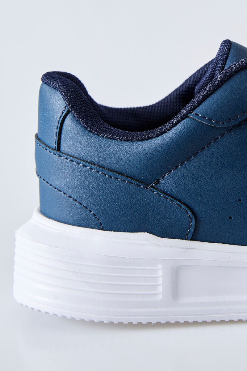 Baskets Sportives à Lacets pour Homme - Cuir Synthétique, Semelle Épaisse