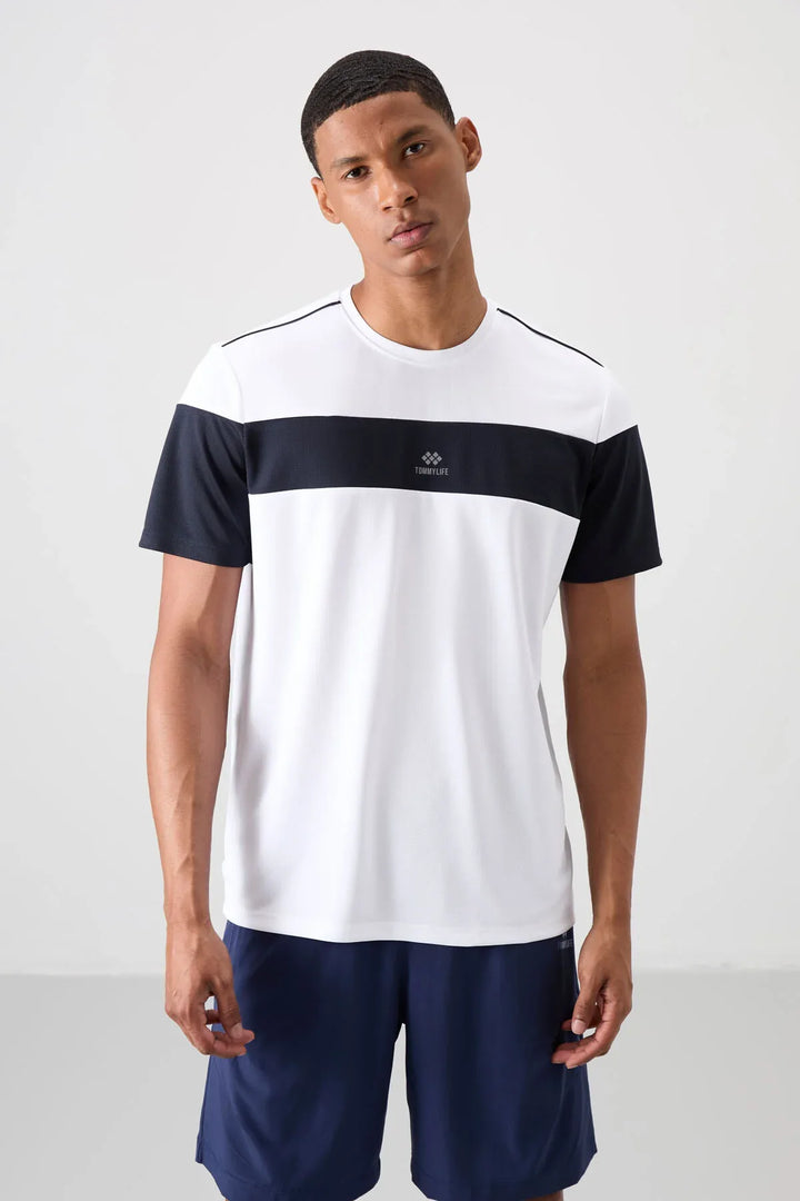 T-shirt homme performance respirant en polyester stretch - 88396