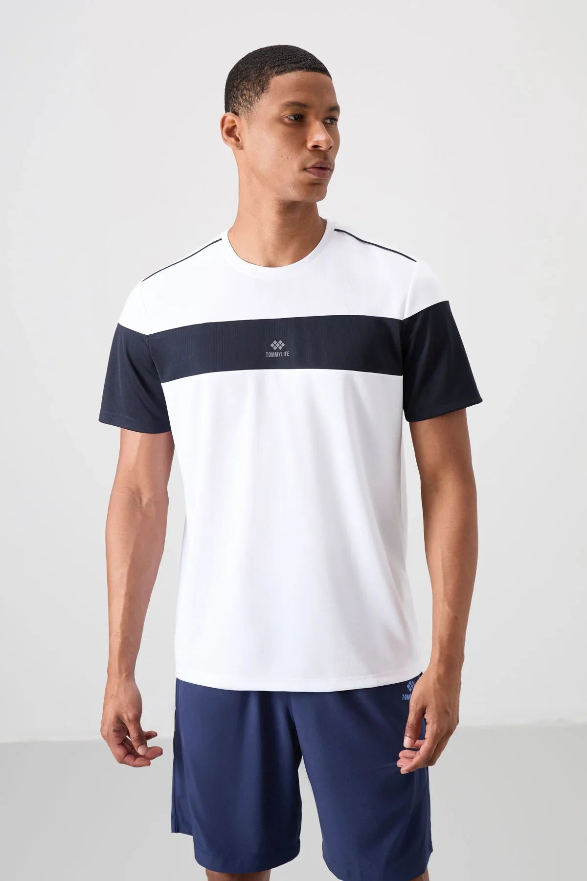 T-shirt homme performance respirant en polyester stretch - 88396 - Justyol