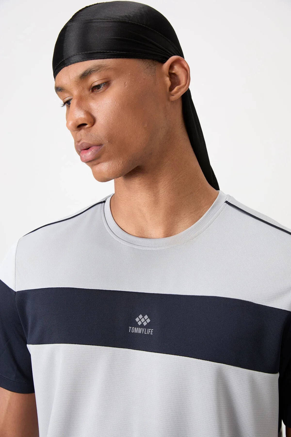 T-shirt homme performance respirant en polyester stretch - 88396 - Justyol