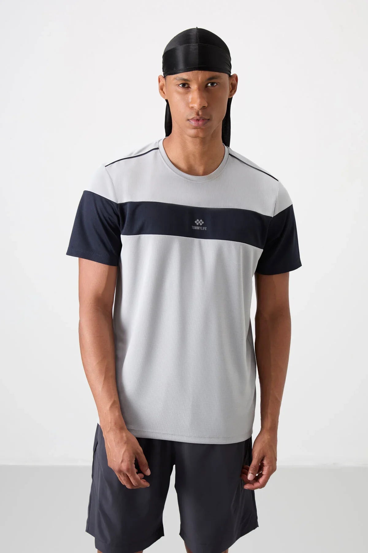 T-shirt homme performance respirant en polyester stretch - 88396 - Justyol