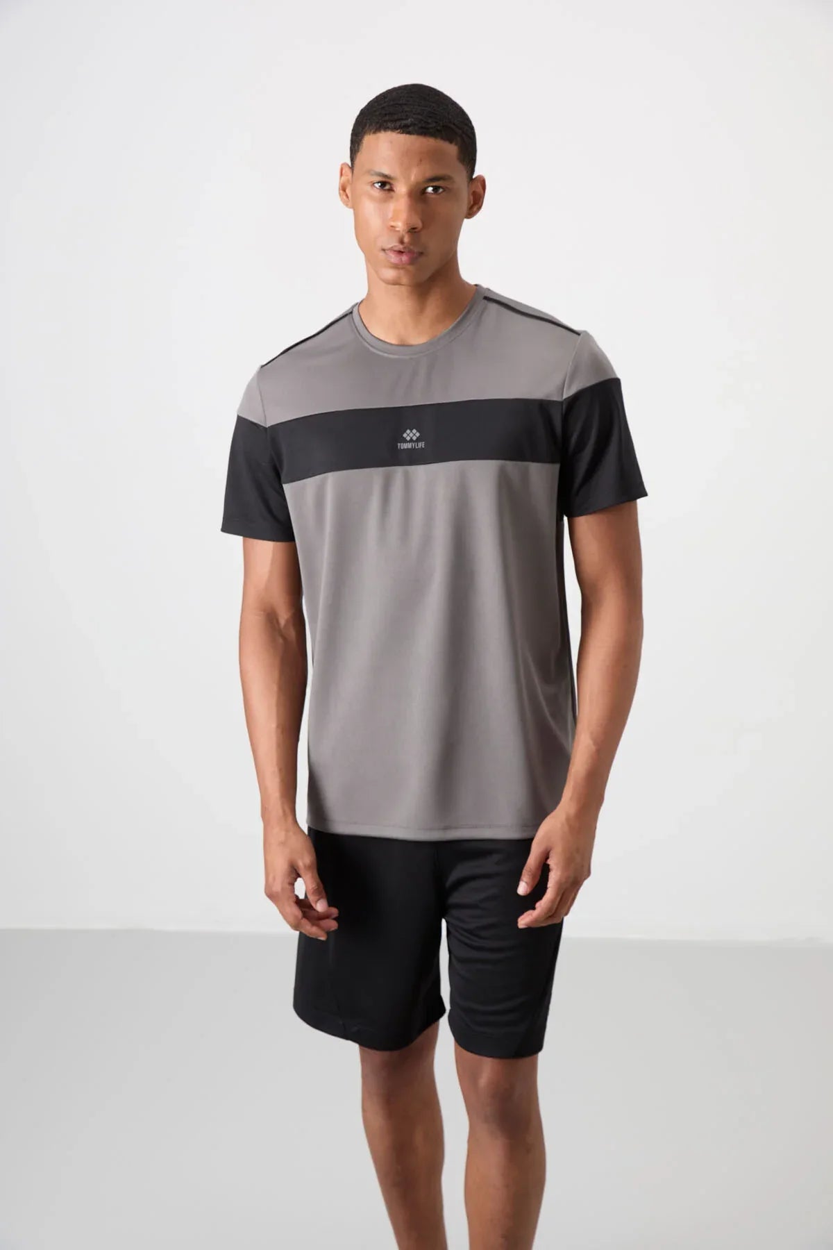 T-shirt homme performance respirant en polyester stretch - 88396 - Justyol