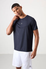 <tc>T-shirt de Performance Homme en Polyester à Texture Respirante, Fine, Élastique et Coupe Standard - 88391</tc>