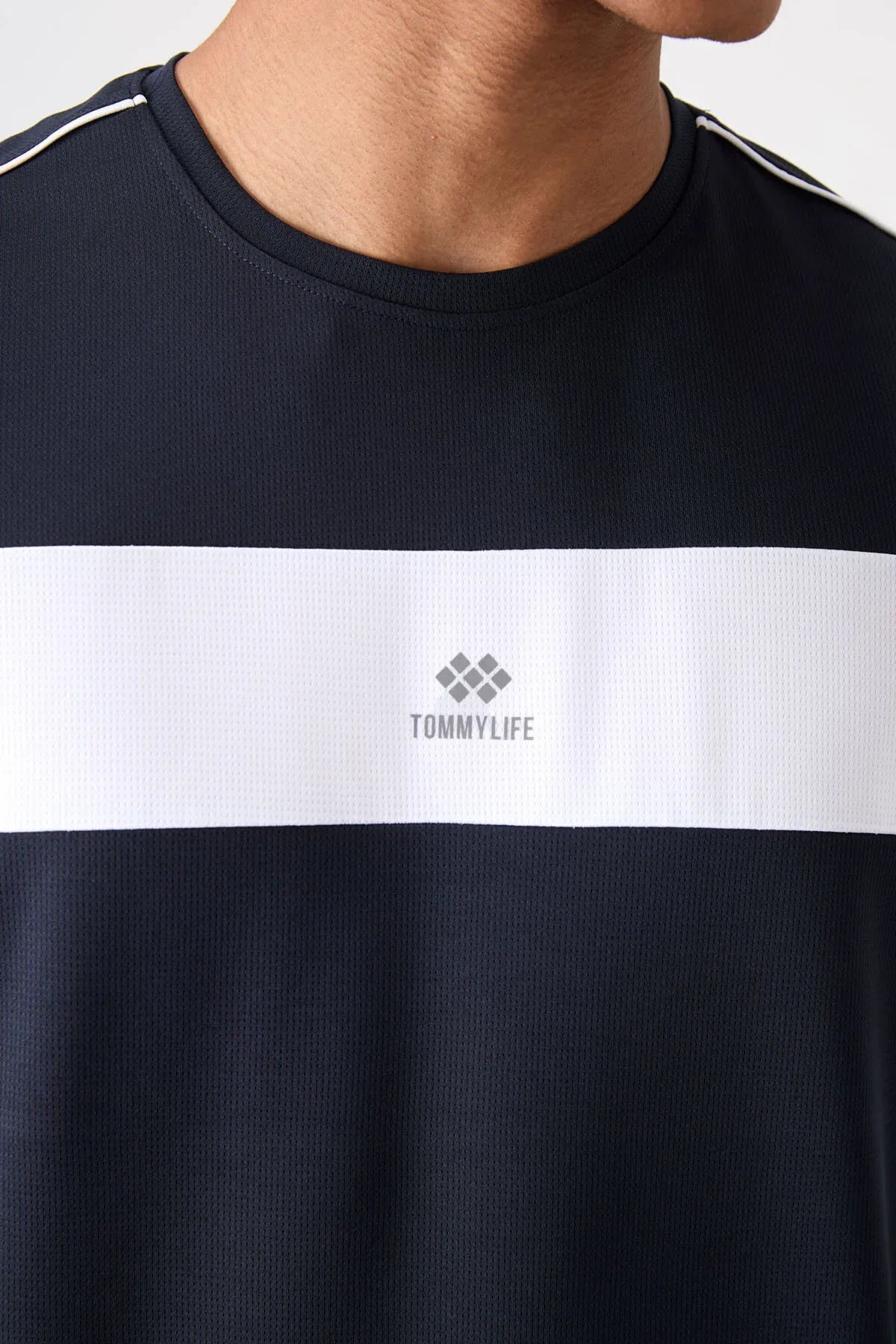 T-shirt homme performance respirant en polyester stretch - 88396 - Justyol