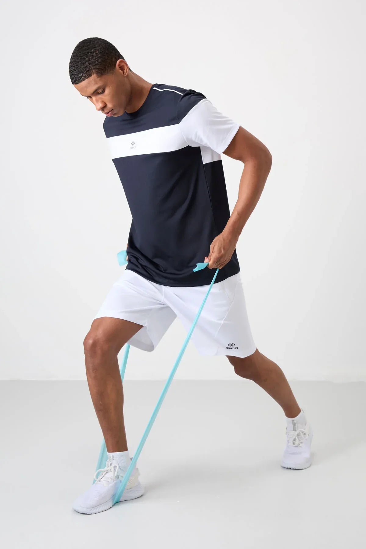 T-shirt homme performance respirant en polyester stretch - 88396 - Justyol