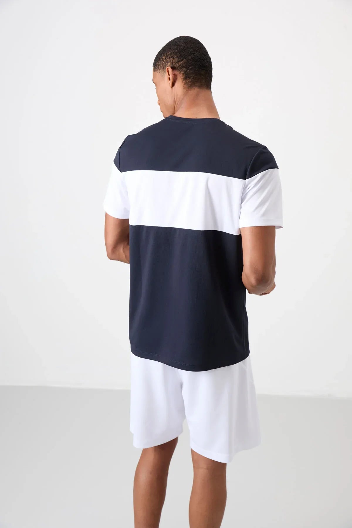 T-shirt homme performance respirant en polyester stretch - 88396 - Justyol