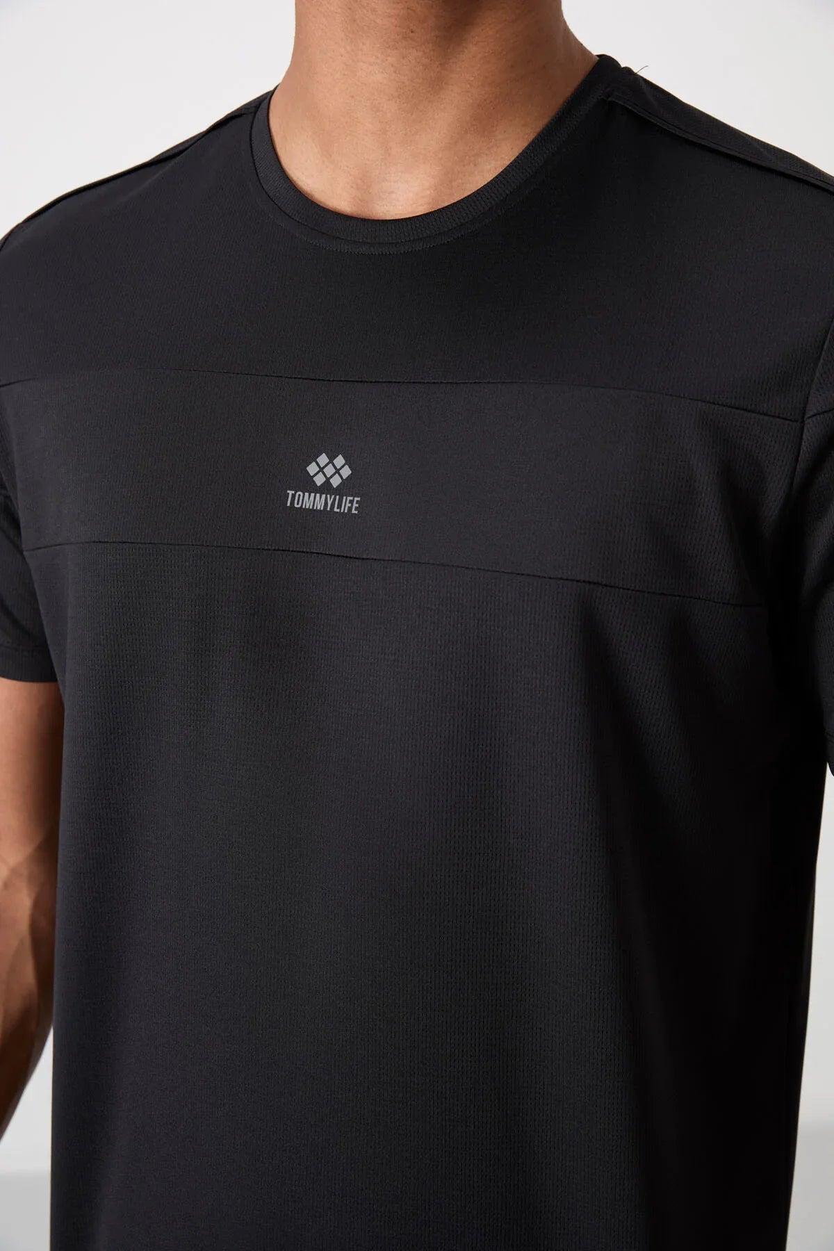 T-shirt homme performance respirant en polyester stretch - 88396 - Justyol