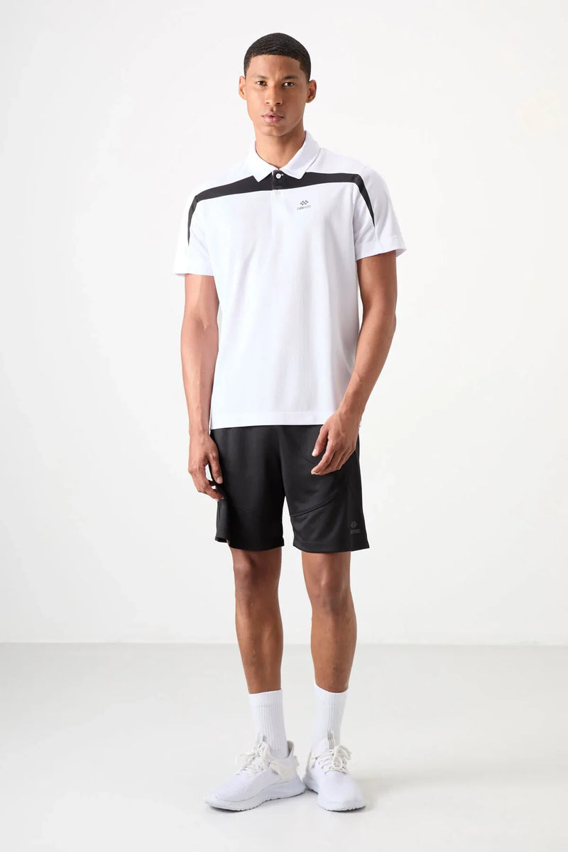 Polo homme performance respirant en polyester stretch - 88392