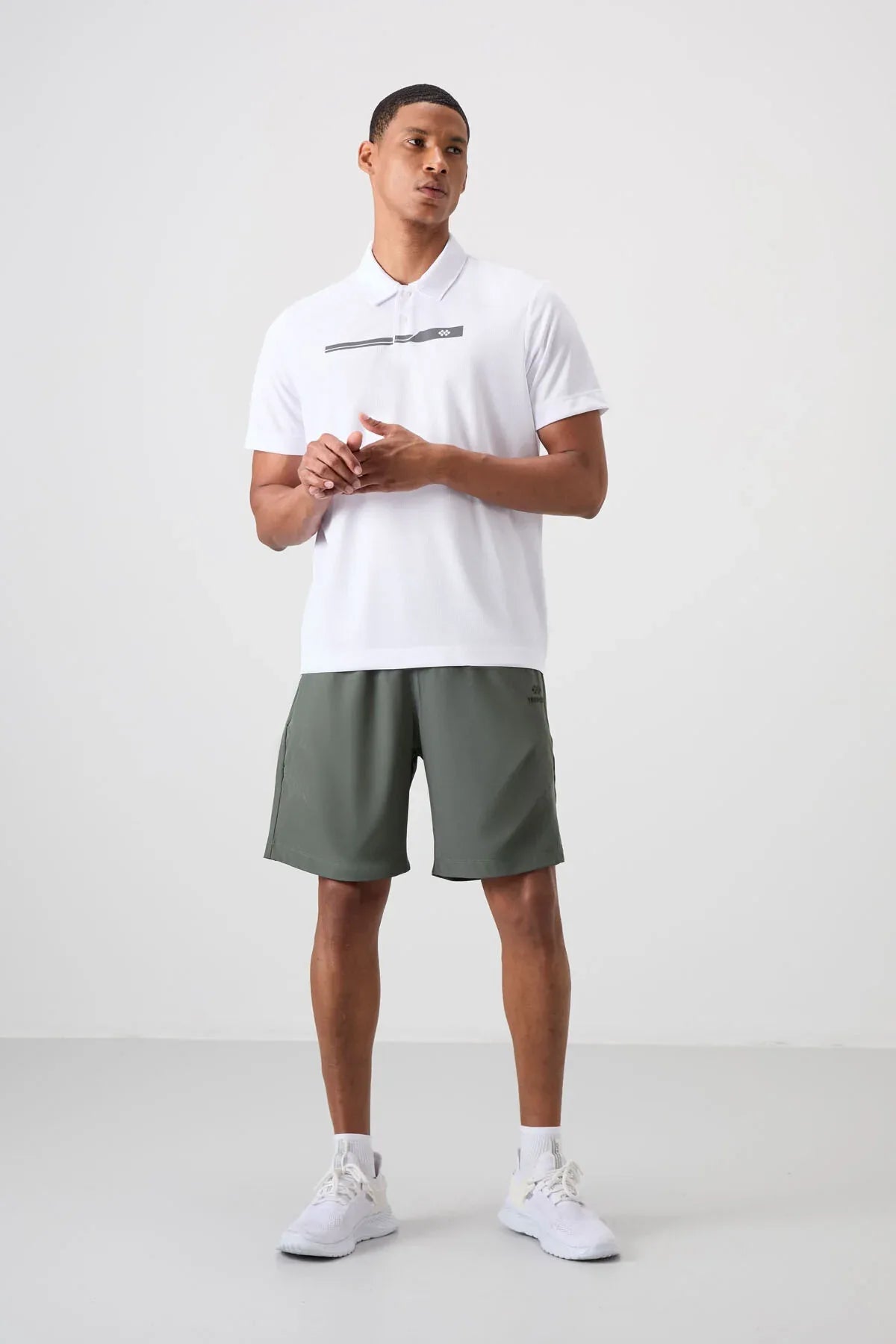 Polo homme performance respirant en polyester stretch - 88393 - Justyol