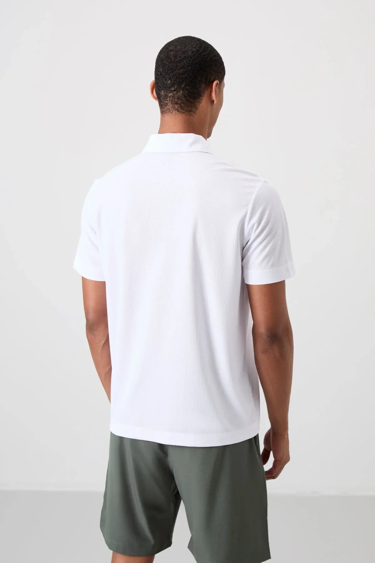 Polo homme performance respirant en polyester stretch - 88393 - Justyol