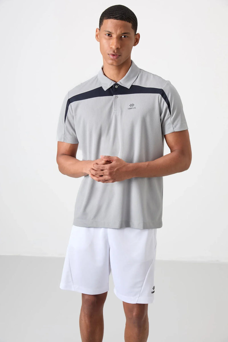 Polo homme performance respirant en polyester stretch - 88392